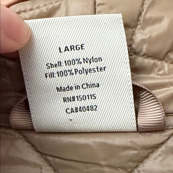 Varley Foster Quilt Jacket Womens L Fallen Rock Activewear Athleisure - Picture 3 of 10